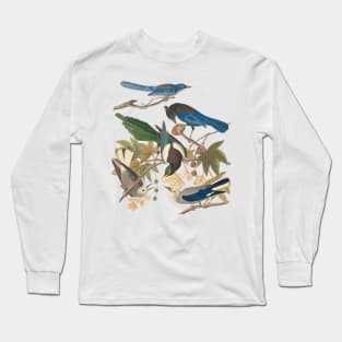 Birds of John James Audubon Long Sleeve T-Shirt